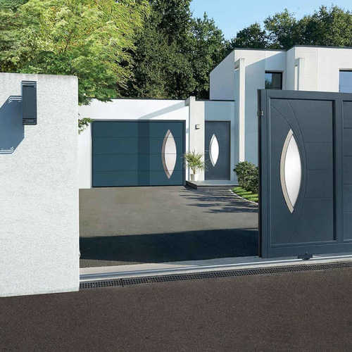 Antalya Portail design aluminium coulissant