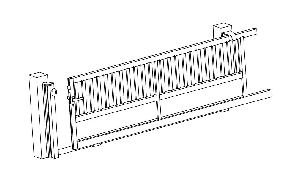 technicite portail alu coulissant