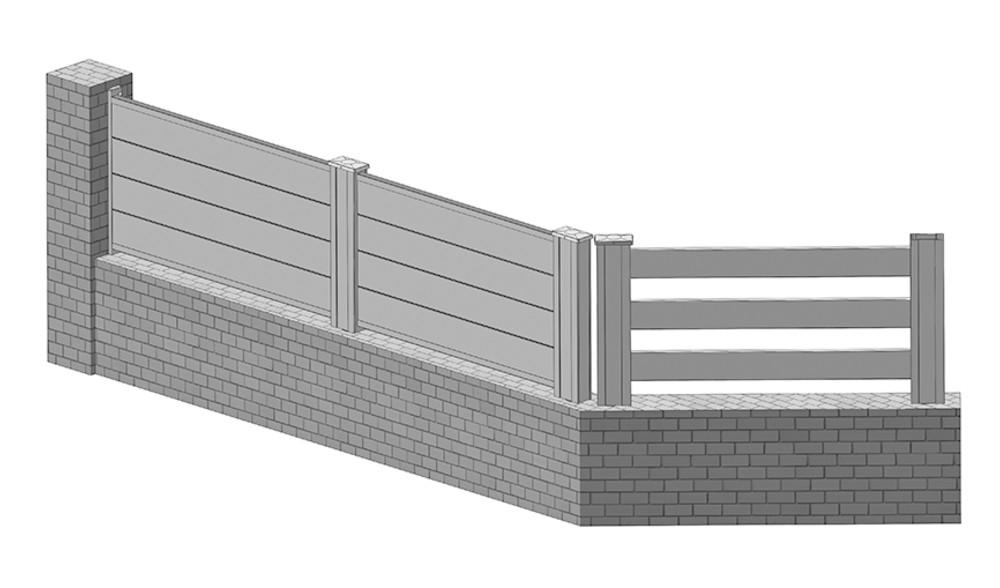 oralia et brevia cloture alu grande dimensions