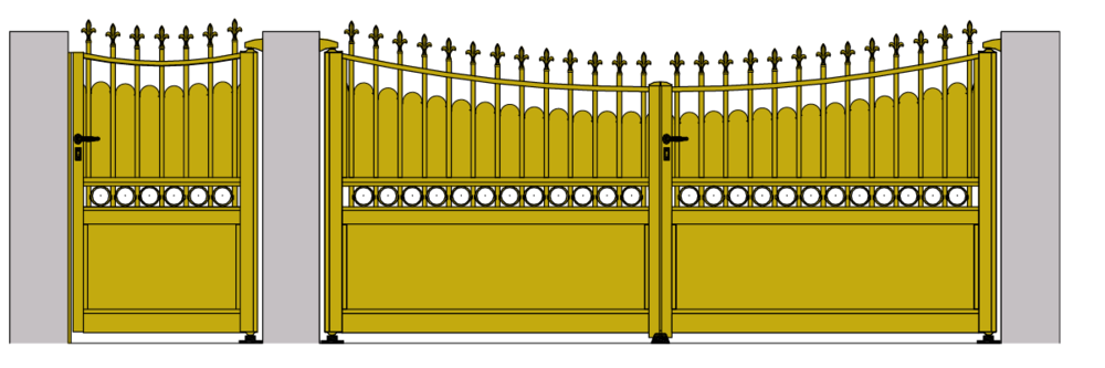 portail pavonia battant