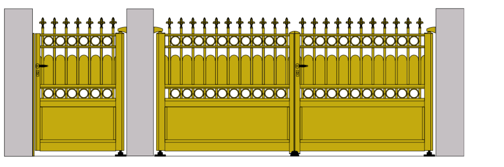 portail rybia battant